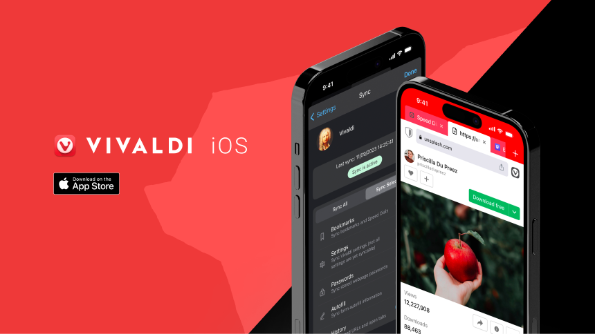 Vivaldi na iOS